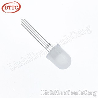 Bộ 10 Chiếc LED F10 10mm RGB Đục (Anot Chung)