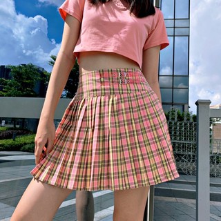 Chân váy caro skirt 8 by natthystyle