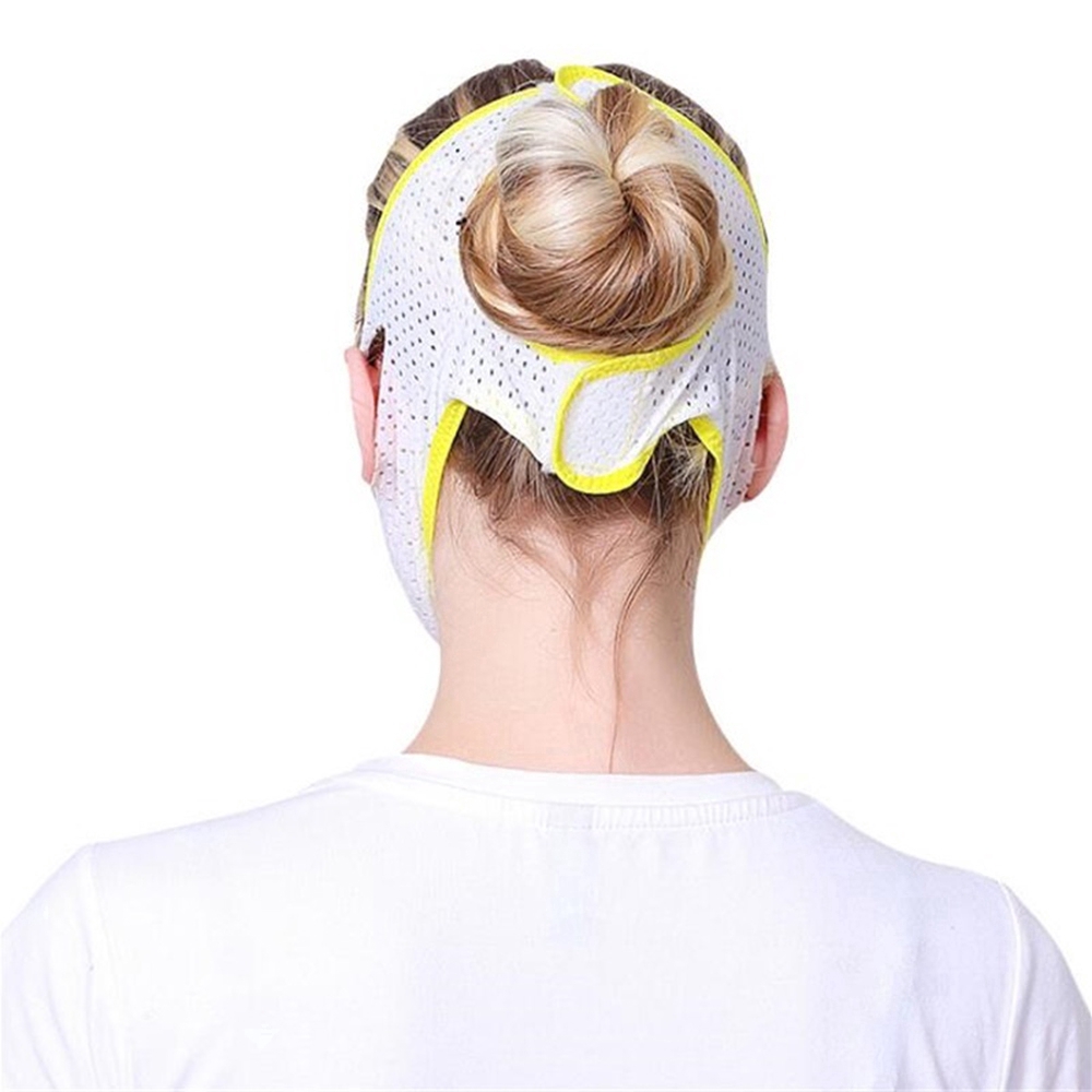 Hàng mới về Đai quấn tạo khuôn mặt chữ v chất liệu lưới thoáng khí chất lượng cao