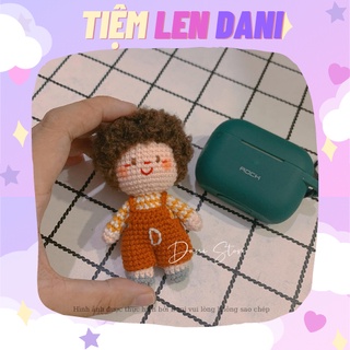 Móc khóa len handmade bé trai bé gái Hàn Quốc