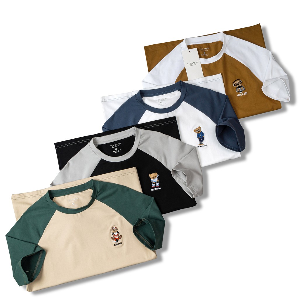 Áo thun nam cổ tròn LUSIO BEAR trẻ trung, năng động - HAFOS | BigBuy360 - bigbuy360.vn