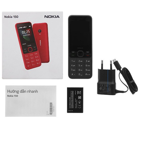 Điện Thoại NOKIA 150 NEW 2020 2 sim Pin Bền Loa Lớn Phím To Rõ Chính Hãng BẢO HÀNH 12 THÁNG