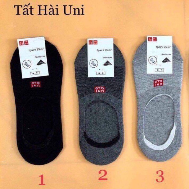 Tất hài nam chất đẹp vỉ 5 đôi