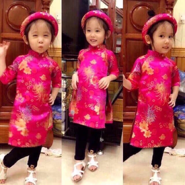 Áo dài xinh kèm mấn