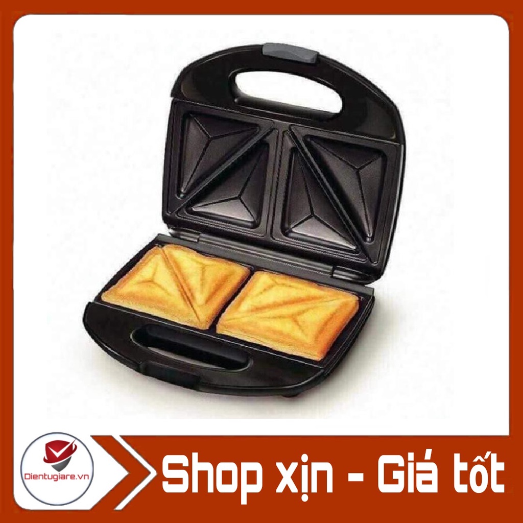 Máy Nướng Bánh Mì Sandwich - Máy Kẹp Nướng Làm Bánh Hotdog Nikai SF01
