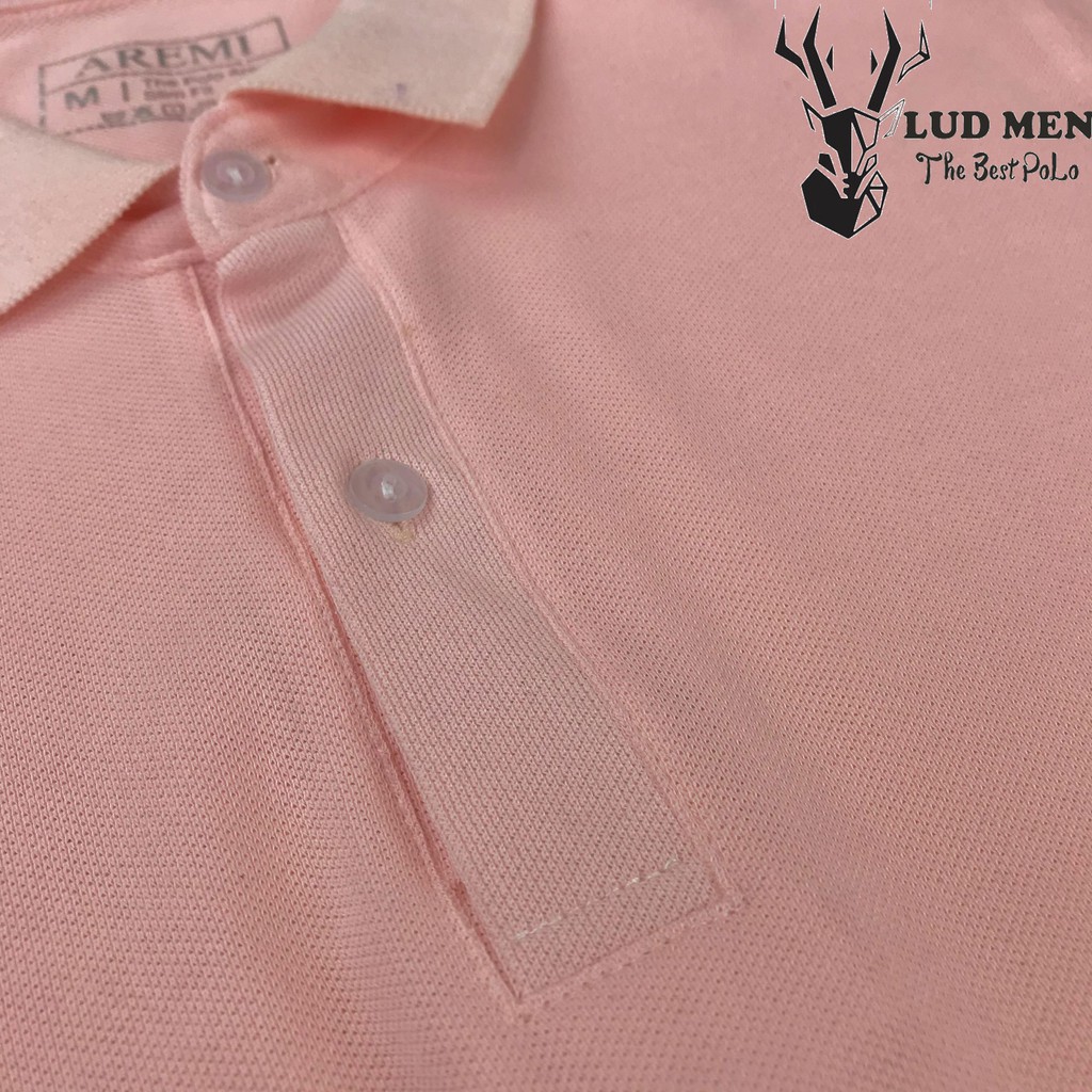 Áo thun Polo nam cổ bẻ BASIC vải cá sấu Cotton xuất xịn, chuẩn đẹp, màu HỒNG | BigBuy360 - bigbuy360.vn