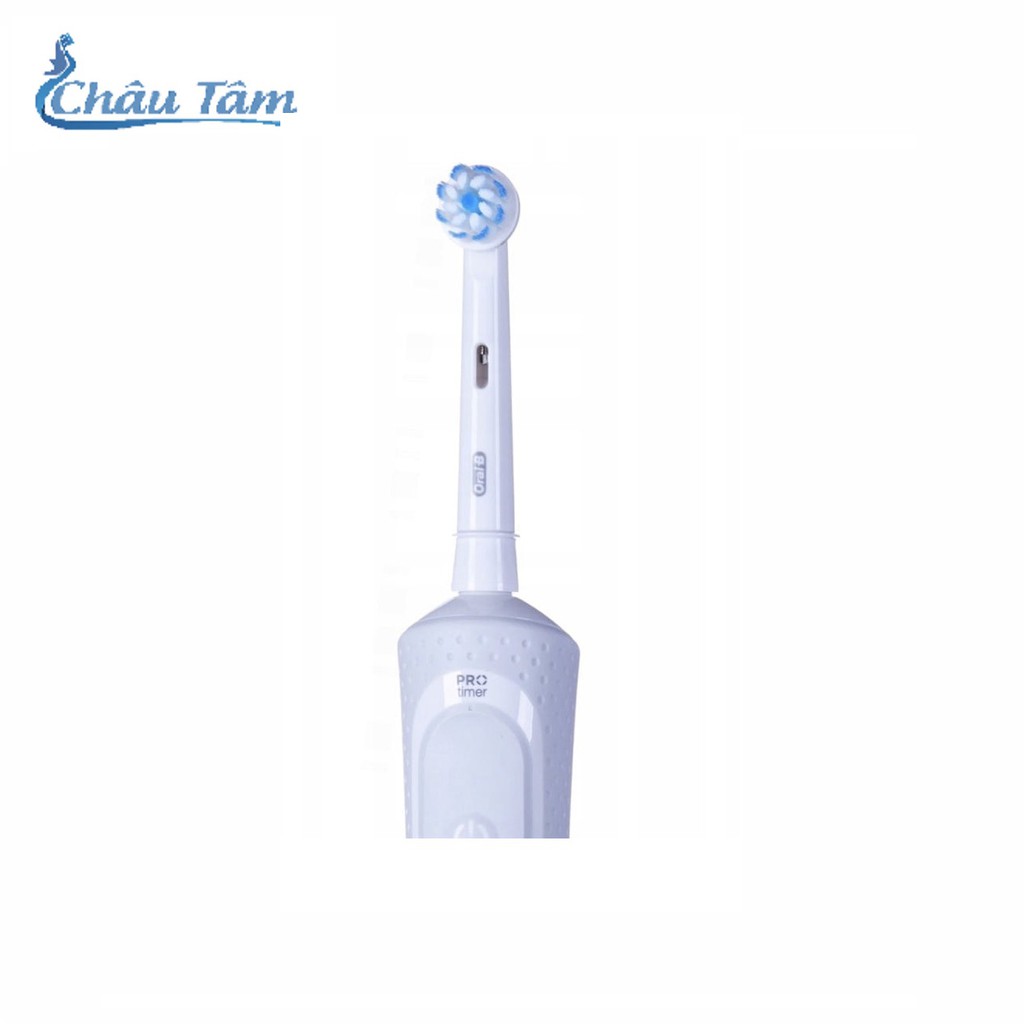 Bàn chải đánh răng điện tự động Oralb Vitality 100 Sensi cho răng nhạy cảm +tặng kèm 1 khay 1 nắp bảo vệ đầu