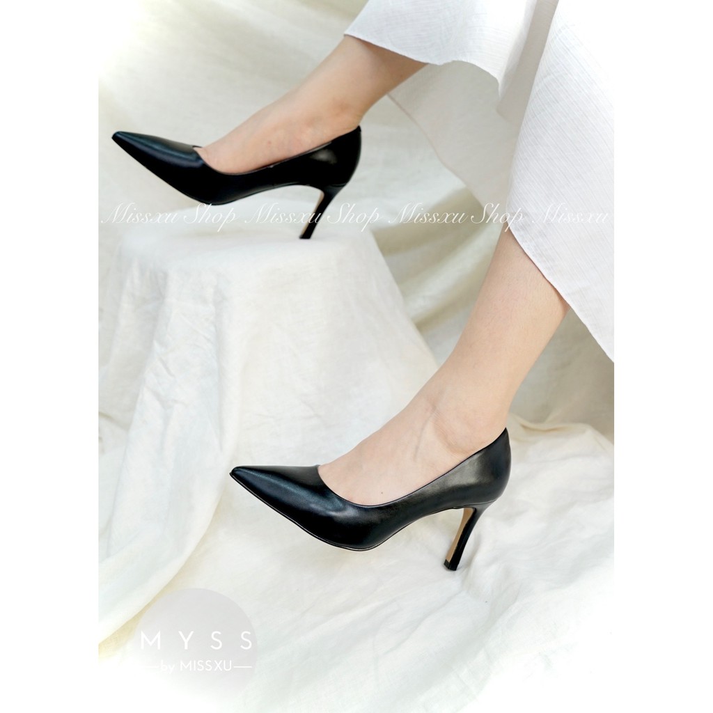 Giày nữ mũi nhọn 7 cm da lì thời trang  MYSS - CG143