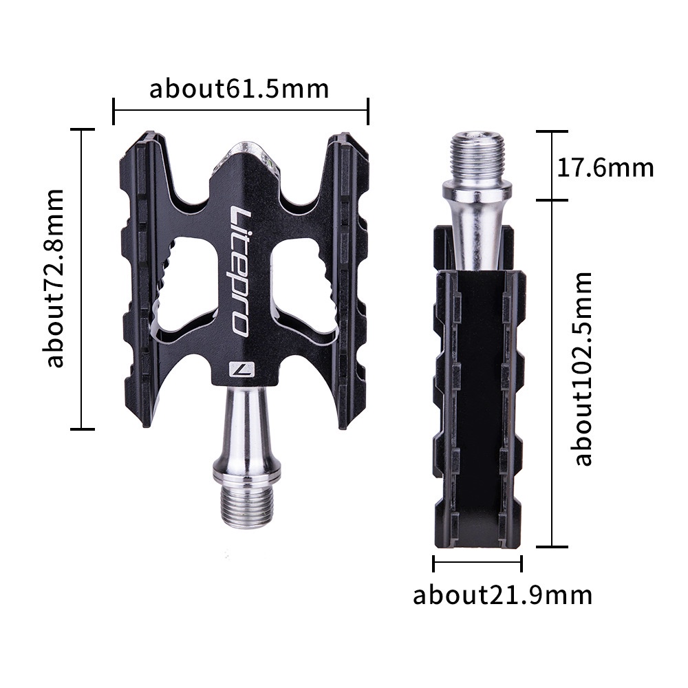 Bàn đạp ZTTO JTK230 bằng nhôm siêu nhẹ chống trượt dành cho xe đạp leo núi