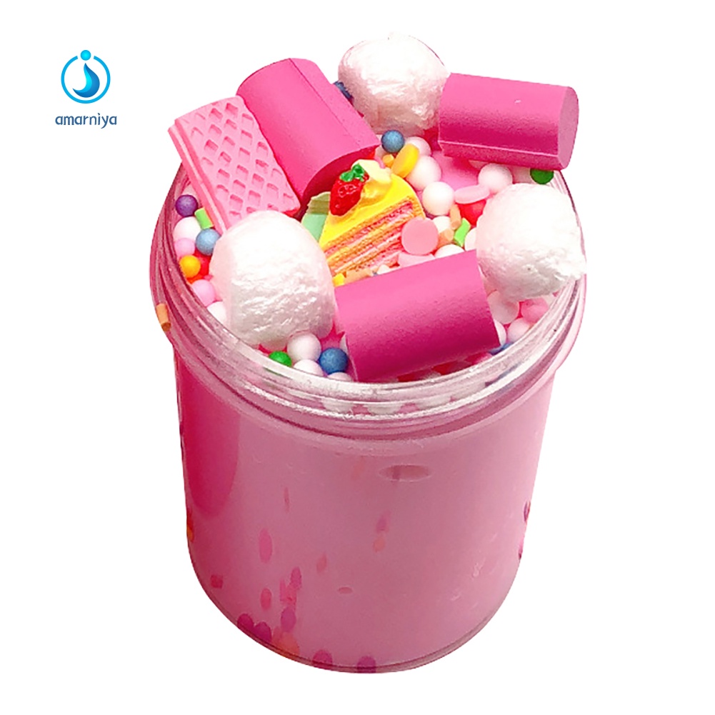 Đồ Chơi Slime Mềm Không Dính Giảm Căng Thẳng Cho Trẻ Em DIY