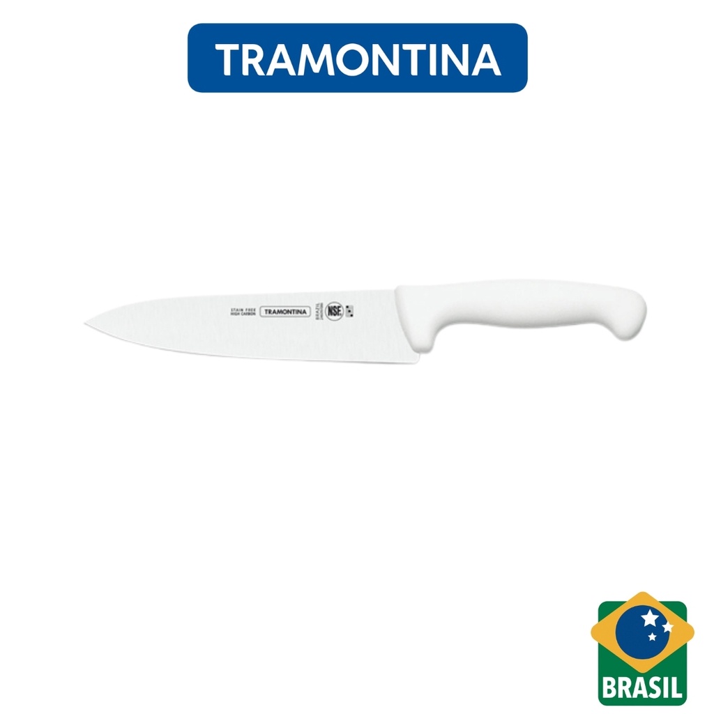 Dao Bếp tay cầm kháng khuẩn Tramontina Professional Master 20cm - TRDA24609/180