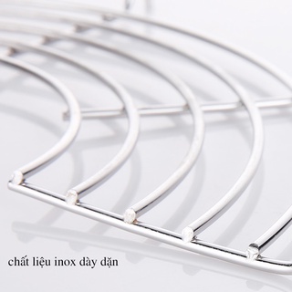 Vỉ Vouller Gác Chảo Rán Inox