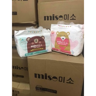 ⚡TÁCH BỊCH⚡Tã/Bỉm MISO HÀN QUỐC Dán/Quần Đủ Size S42/M36/L32/XL32