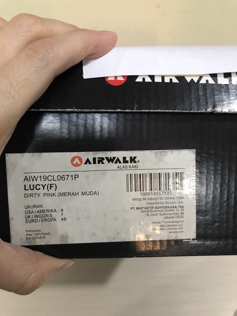 Giày Thể Thao Airwalk 70% Lucy Bẩn Màu Hồng Thời Trang Cho Nữ