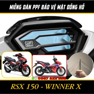 Miếng dán ppf rsx 150 , winner x 2019 - 2021 bảo vệ mặt đồng hồ