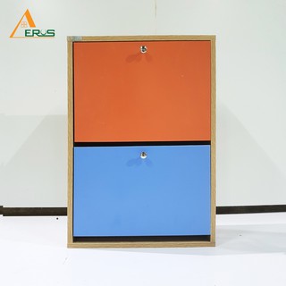 Kệ giày, tủ đựng giày dép gỗ sử dụng 2 cách lật tiện lợi phù hợp không gian nhỏ (TG-30)
