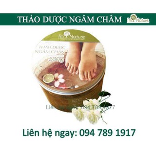 [HÀNG100% CHÍNH HÃNG]THẢO DƯỢC NGÂM CHÂN I'M NATURE