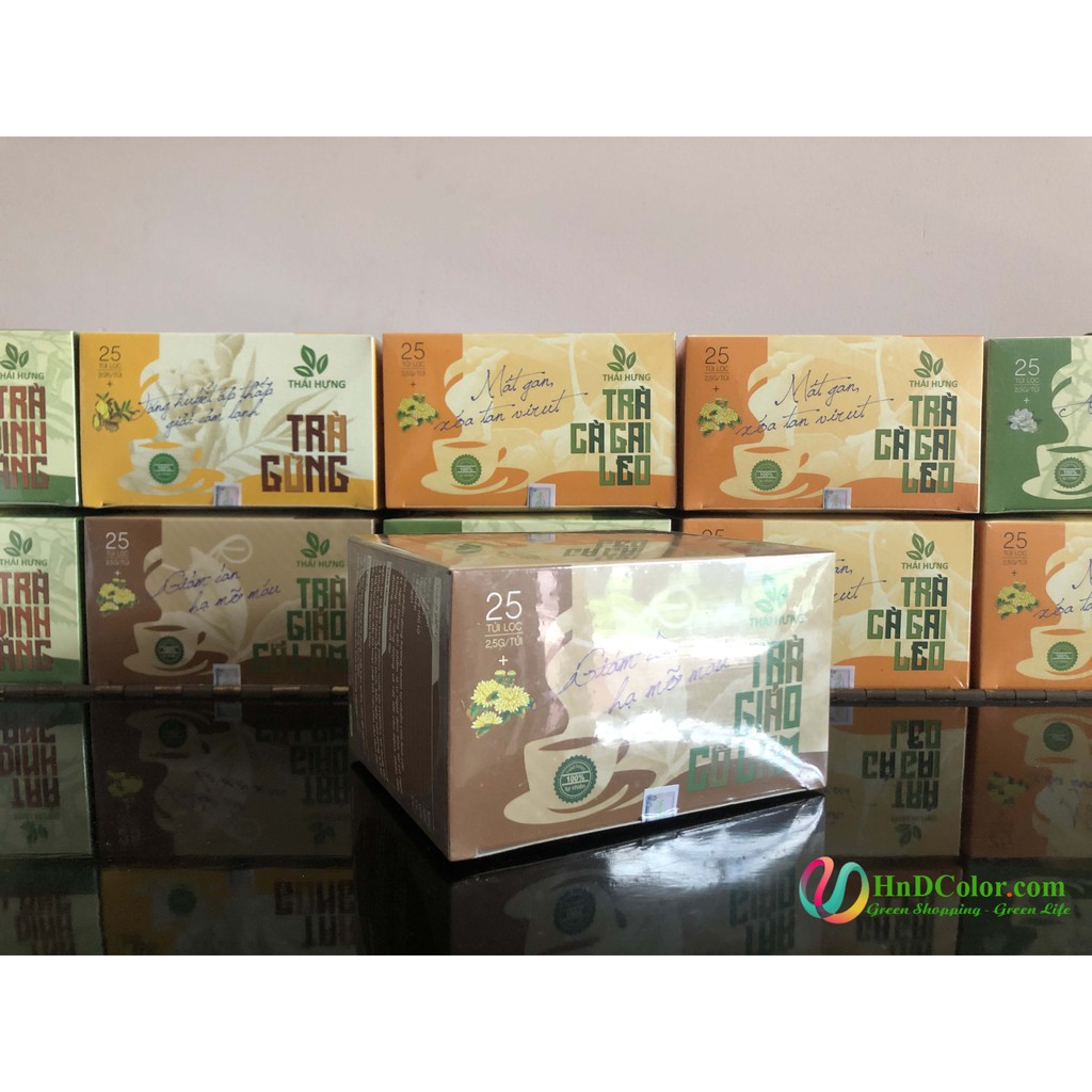 [CHÍNH HÃNG] Trà Giảo Cổ Lam Thái Hưng (trà thảo dược, 100% tự nhiên, hộp cao cấp) - hạ mỡ máu, giảm cân | WebRaoVat - webraovat.net.vn