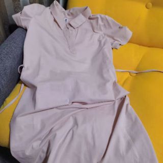Đầm Polo thắt dây eo tôn dáng có bisize
