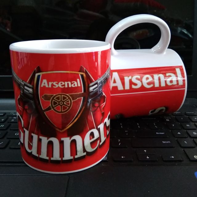 Ly cốc sứ Arsenal hình khẩu pháo