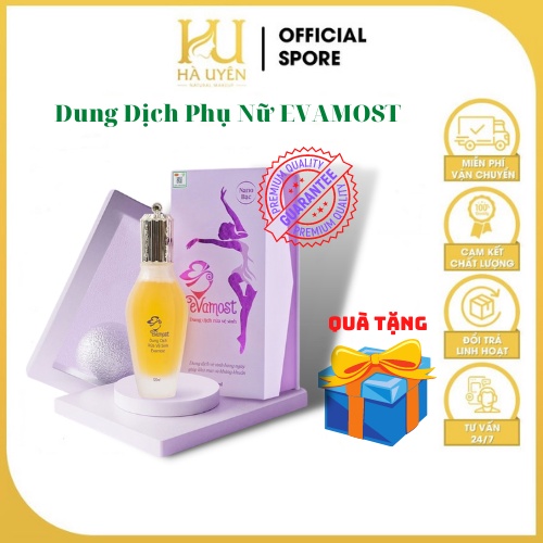 Dung Dịch Vệ Sinh , Dung Dịch Phụ Nữ EVAMOST 120ml ( phiên bản mới của Xuân Hồng ) [ Chính - Hãng ]