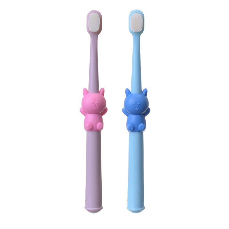 Bàn chải đánh răng cho bé sợi tơ siêu mềm mini soft Dollar Minho