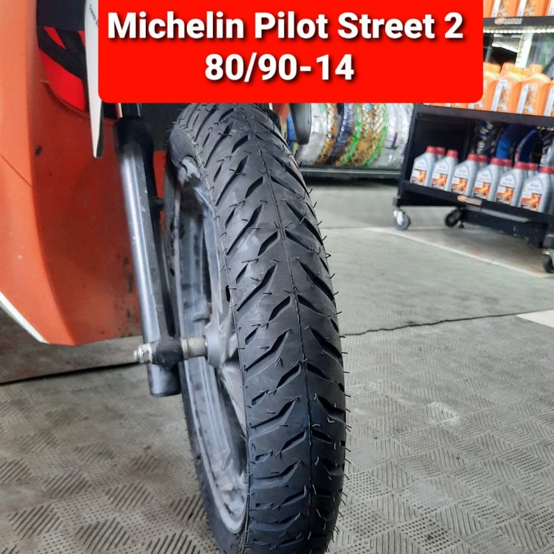 (Tặng Bình giữa nhiệt Michelin ) Vỏ Michelin Pilot Street 2 Đủ size xe ga, xe số, côn tay,......( Đơn vị 1 vỏ )