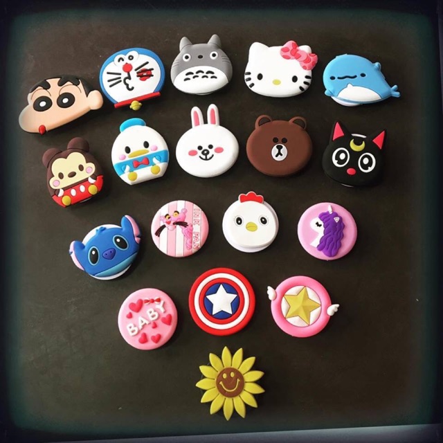 Combo 60 popsocket kèm phụ kiện