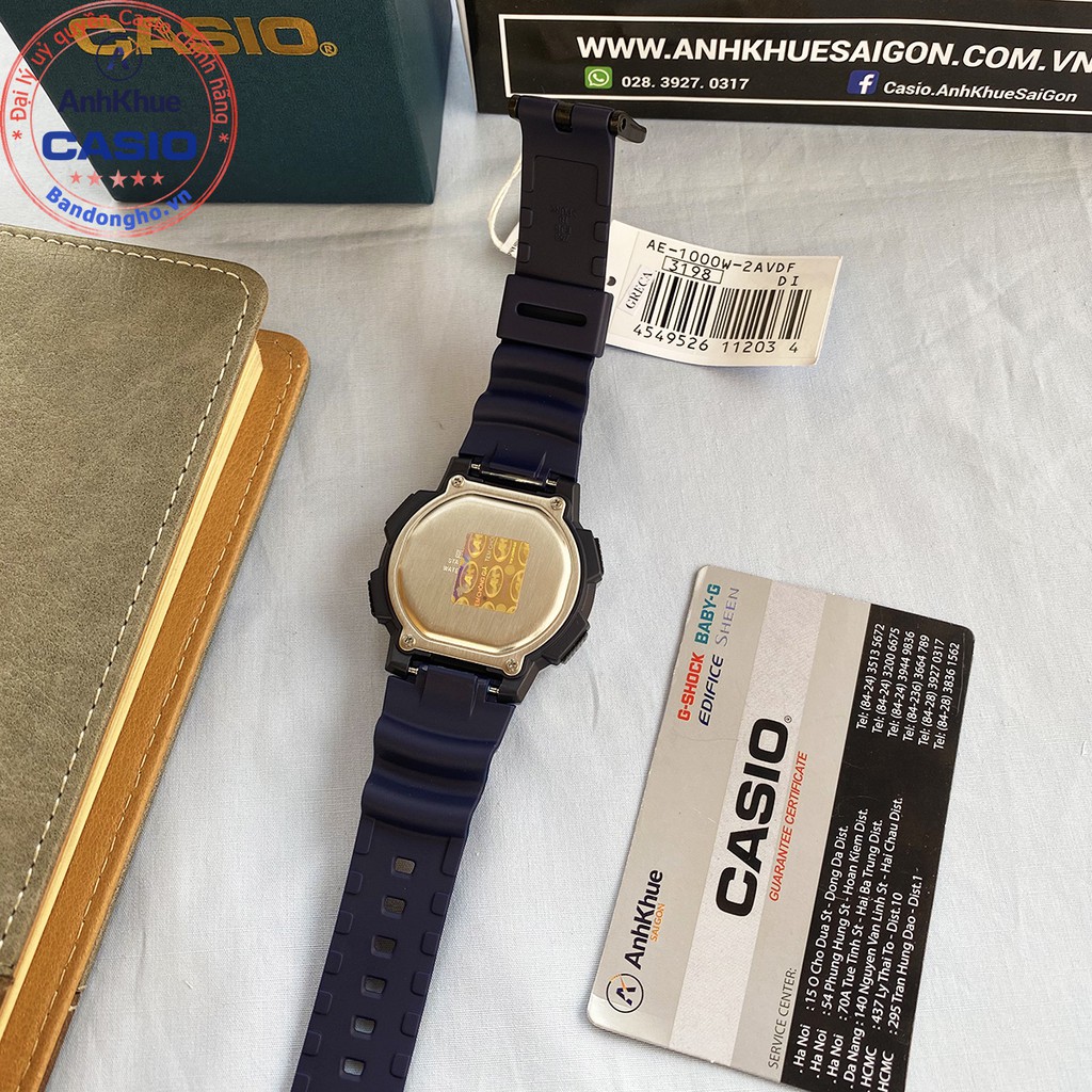 Đồng hồ nam Casio AE-1000W-2A ⌚𝐂𝐀𝐒𝐈𝐎❤️ Đồng hồ Casio AE-1000W-2AVDF chính hãng Anh Khuê AE-1000