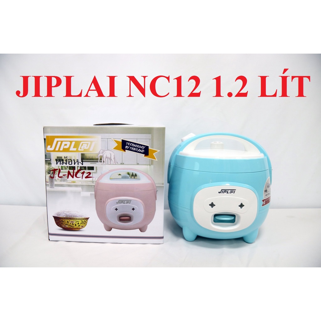 Nồi Cơm Điện Mini JIPLAI Thái Lan Dung Tích 1 Lít Bền Đẹp - Bảo Hành 12 Tháng