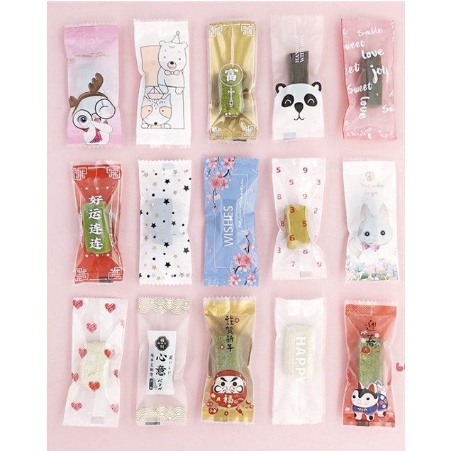 200 túi kẹo nougat 4cmx 9cm