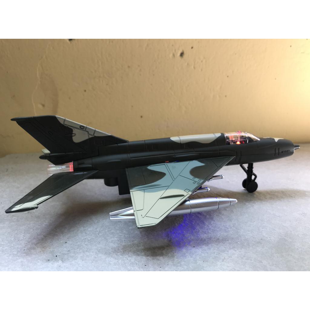 Mô hình Máy bay đồ chơi MIG-21 kim loại &ABS