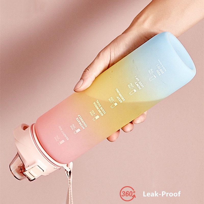 Bình Nước 1100Ml Chất Liệu Nhựa Thân Thiện Với Môi Trường