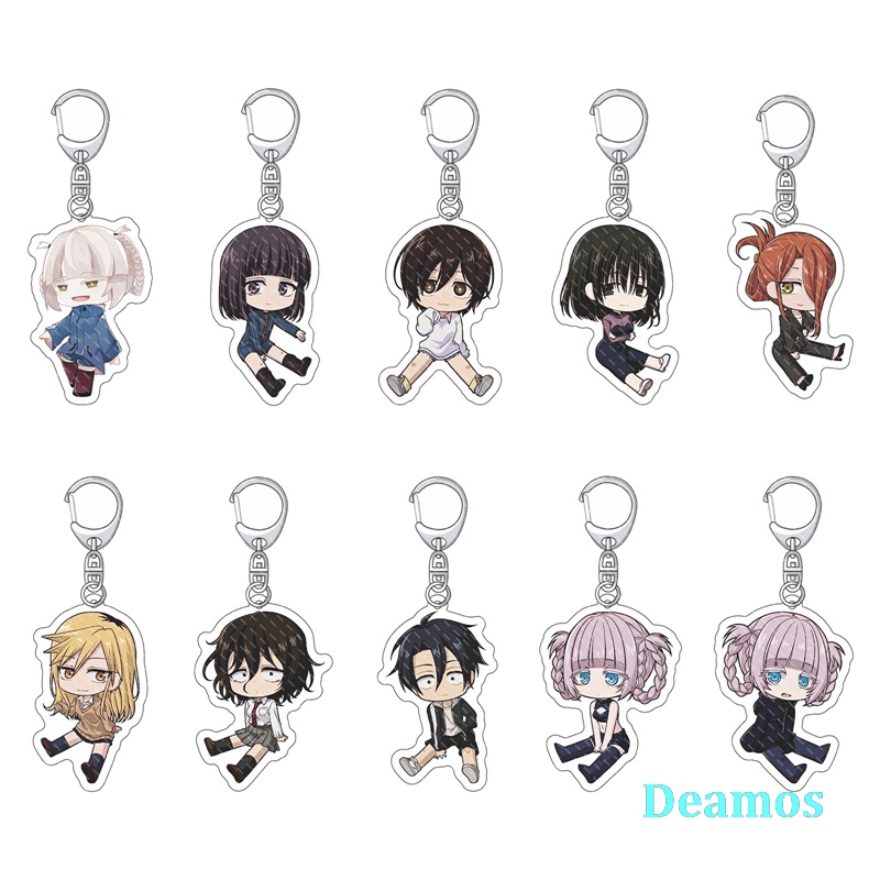 Deamos Anime CALL OF THE ĐÊM Acrylic Móc Khóa Hình Hoạt Hình Nanakusa Nazuna Yamori Kou Cosplay Mặt 