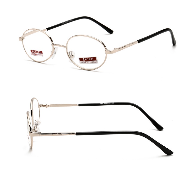 đọc sách nam chống ánh sáng xanh Kính đọc sách bằng kim loại cao cấp chống mỏi