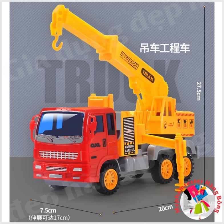 (SIÊU TO) Bộ 6 xe ôtô công trình cho bé trai