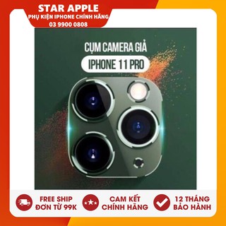 Ốp Camera Giả iphone 11 Pro Max siêu đẹp dành cho iPhone X/Xs/Xs MAX - Cường Lực Bảo Vệ Camera