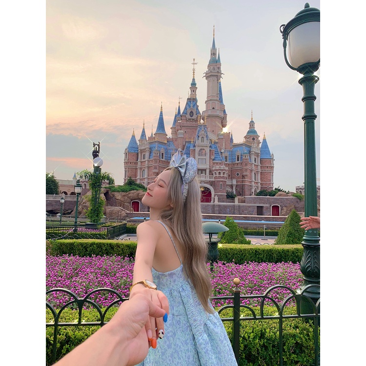 Đầm 2 Dây Công Chúa Siêu Xinh Cho Nữ