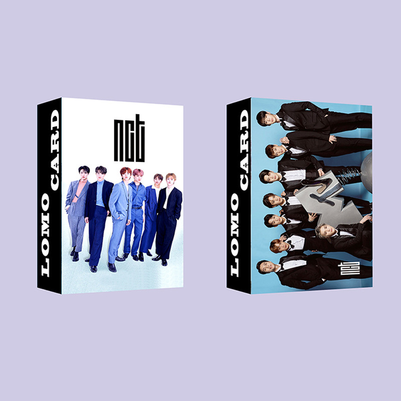 Thẻ Hình Lomo Nhóm Nhạc Exo Got7 Seventeen