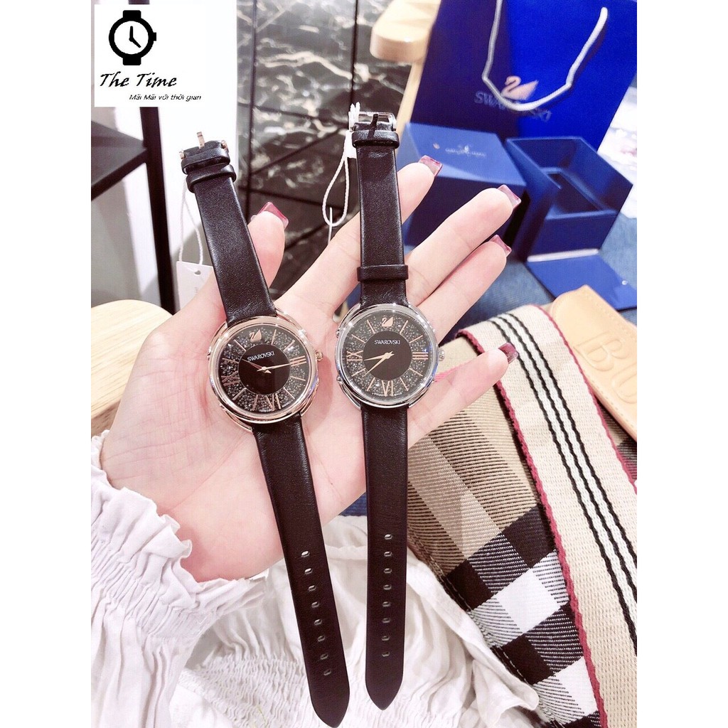 Đồng hồ nữ SWAROVSKI CRYSTALLINE GLAM WATCH #5452 case 35mm. 5atm