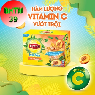 TRÀ LIPTON ICE TEA VỊ CHANH MẬT ONG - ĐÀO 224G (16 GÓI)
