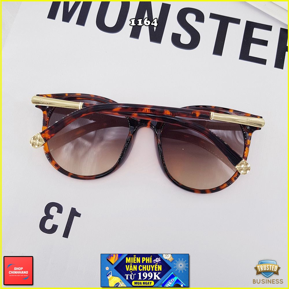 KÍNH MÁT NỮ THỜI TRANG FORM THON GỌNG VÀNG SÀNH ĐIỆU SH1164