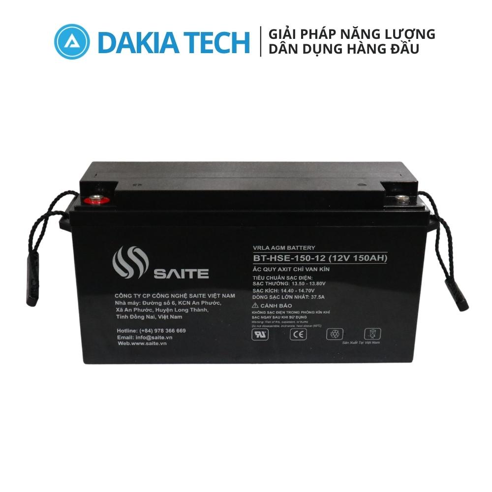 Ắc quy Saite 12V 150Ah Model BT-HSE-150-12