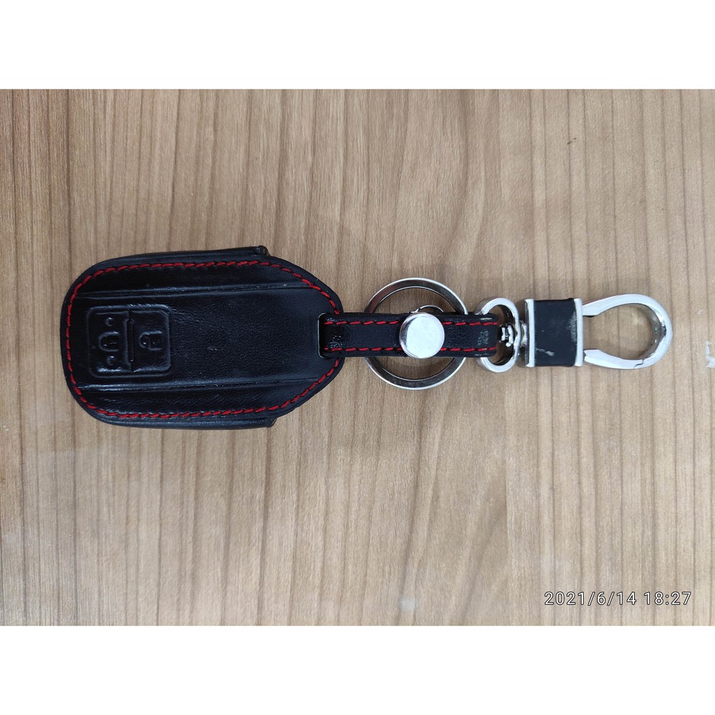Bao Da Chìa Khóa Xe Suzuki XL7, Ertiga Màu Đen -Kèm Móc Treo R1