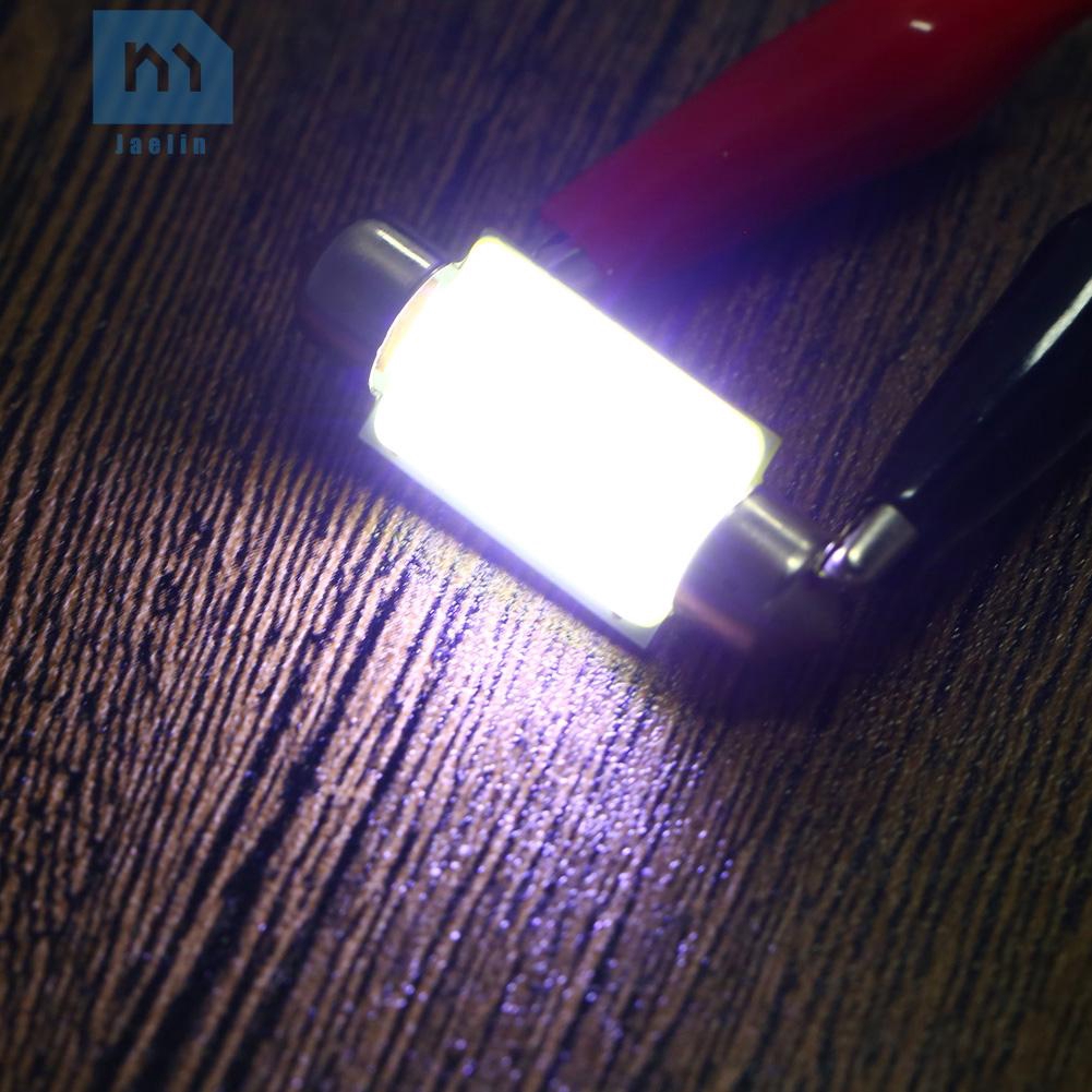 2 Bóng Đèn Led 41mm Cob 12v Cho Xe Hơi