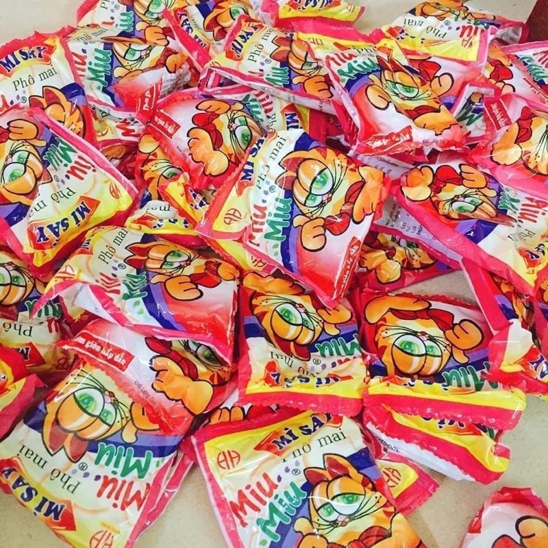 BỊCH SIÊU TO 50 GÓI MÌ SẤY TRẺ EM MIU MIU TUỔI THƠ