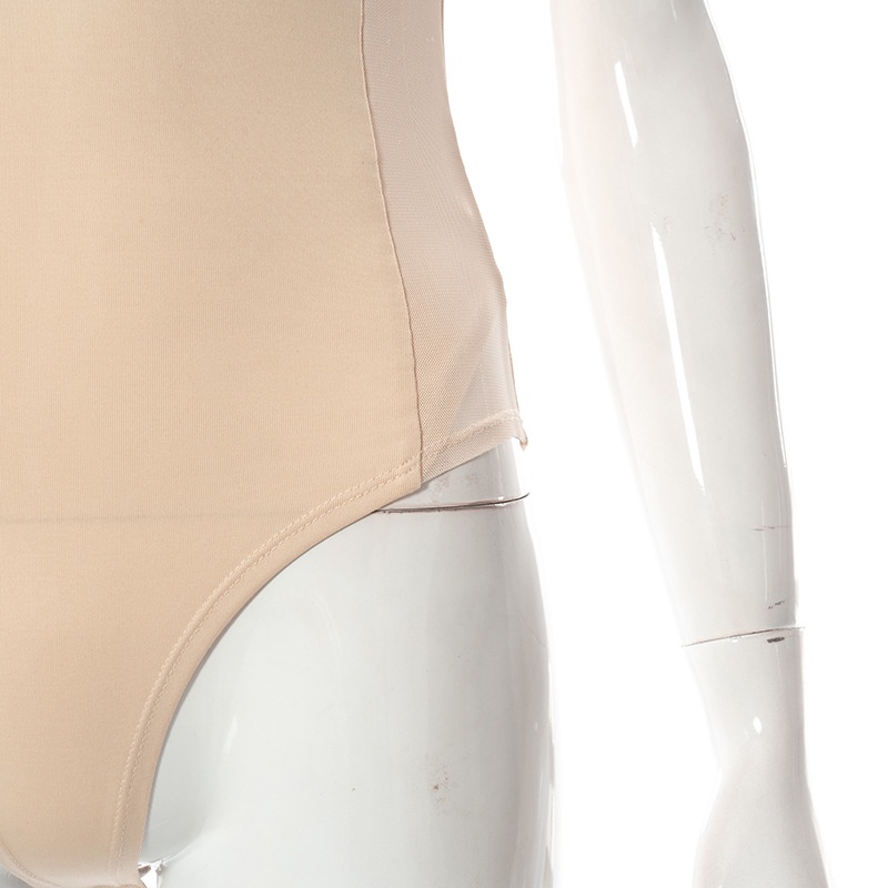 Jumpsuit Sát Nách Màu Trơn Thiết Kế Quyến Rũ