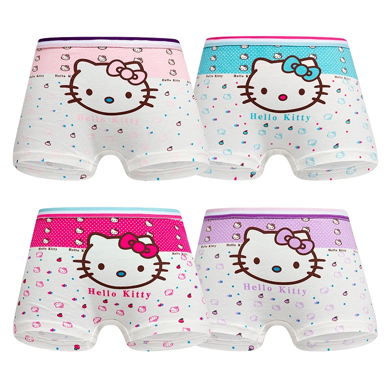 Quần Lót Boxer Vải Cotton Thiết Kế Dễ Thương Cho Bé