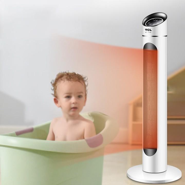 Máy Sưởi Đứng 2000W- Quạt Sưởi Đứng TCL, Làm Âm Nhanh, Có Thể Xoay 120Độ, An Toàn Cho Gia Đình Mùa Đông Lạnh Giá