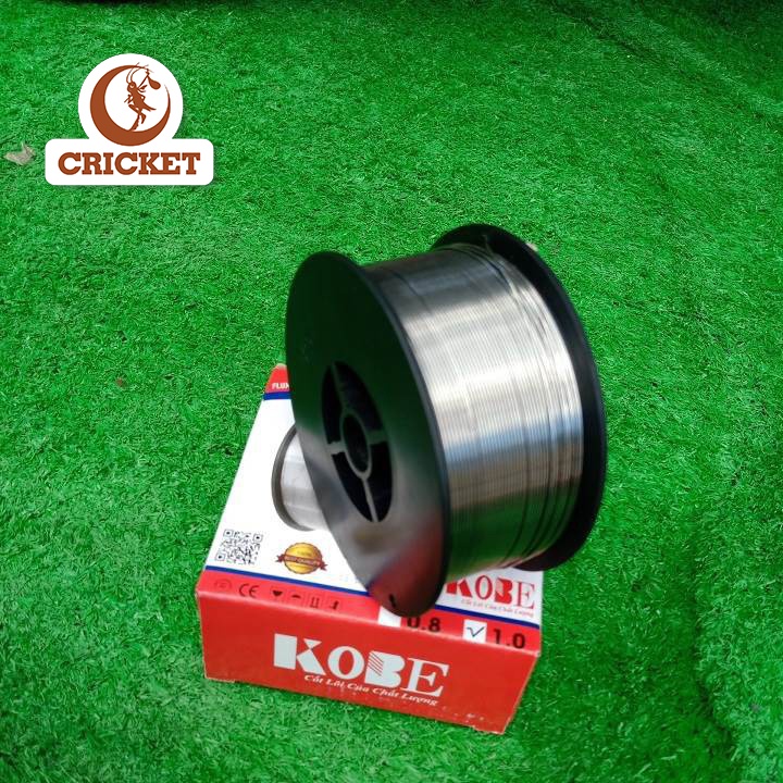 Dây hàn lõi thuốc KOBE 0.8 - 1.0mm giúp bảo vệ mối hàn, dễ bẻ hơn so với trên thị trường (1kg) NHẬP KHẨU CHÍNH HÃNG 100%